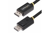 Display Kabel - StarTech.com 3m DisplayPort 2.1 Cable VESA-Certified DP40 DP 2.1 Cable - DisplayPort cable - DisplayPort to DisplayPort - 3 m - DP21-3M-DP40-CABLE