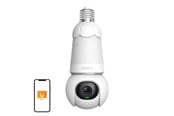 Netzwerkkamera - IMOU 2-in-1 Bulb and 360° Outdoor Camera WiFi Bulb Cam 5MP - IPC-S6DP-5M0WEB-E27