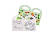 Kreativ-Spiele - LG-Imports Coloring Book with Vehicle Stickers - 6876
