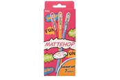 Utensilien zum Schreiben und Zeichnen - Pentel K110-V7STB MATTEHOP Gel Roller 1mm SWEET Set - K110-V7STB