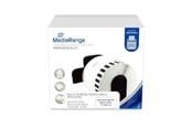 Papier, Fotopapier und Etiketten - MediaRange - labels - 1 roll(s) - Roll (6.2 cm x 30.48 m) (alternative for: Brother DK-22205) - MRBDK22205