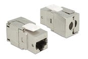 Netzwerkzubehör - DeLOCK Keystone Module RJ45 jack Cat.6A toolfree - 86288
