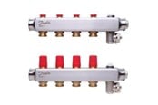 Fußbodenheizung - Danfoss floor heating manifold 4+4 SSM - 088U0804
