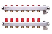 Fußbodenheizung - Danfoss floor heating manifold 7+7 SSM - 088U0807