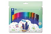 Utensilien zum Schreiben und Zeichnen - Staedtler Fibre-tip pen triplus col rPP 20pcs - 323 C20