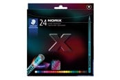 Utensilien zum Schreiben und Zeichnen - Staedtler Col. pencil NORIX 24pc   100% PEFC - 186 C24