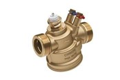 Heizungssteuerung - Danfoss AB-QM 4.0 flow limiter DN25 np/measuring outlet brass dezincification-free - 003Z8205