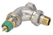 Heizkörper und Ventile - Danfoss RA-DV 10 dynamic radiator valve angled 3/8" - 013G7711