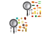 Rollenspiele - Junior Home Pan Play set 16 pcs assorted - 505162