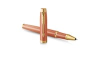 Utensilien zum Schreiben und Zeichnen - Parker IM Writing Rituals Rollerball  Uplifting Orange  Finish with Gradient & Gold Trims Fine Point Black Ink Gift Box - 2203901