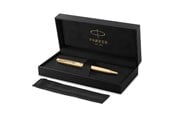 Utensilien zum Schreiben und Zeichnen - Parker Sonnet Ciselé Special Edition Ballpoint gold Finish Cap .Barrel and Trims  Medium Black Ink - 2209267