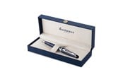 Utensilien zum Schreiben und Zeichnen - Waterman Expert Ballpoint pen Blue Lacquer with Palladium trim  Medium tip Blue Ink Gift Box - 2214209