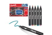Utensilien zum Schreiben und Zeichnen - Sharpie Creative Marker Acrylic Paint Pens | Earth Tones | Bullet Tip | Assorted Colours | 5 Count - 2213380