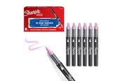Utensilien zum Schreiben und Zeichnen - Sharpie Creative Marker Acrylic Paint Pens | Brush Tip Water-Based Paint Markers | Rose Pink | 6 Count - 2218067