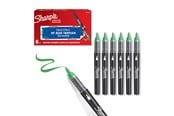 Utensilien zum Schreiben und Zeichnen - Sharpie Creative Marker Acrylic Paint Pens | Brush Tip Water-Based Paint Markers | Green | 6 Count - 2218124