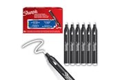 Utensilien zum Schreiben und Zeichnen - Sharpie Creative Marker Acrylic Paint Pens | Bullet Tip Water-Based Paint Markers | White | 6 Count - 2218126