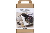 Kunst & Handwerk Ausstattung - Creativ Company Craft Kit Resin Casting Mussel - Black/Gold - 977818