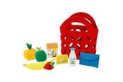 Rollenspiele - Goki - Shopping Bag with Shopping Felt 9 pcs. - 51485