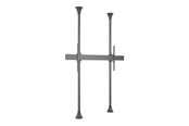 Wandhalterungen, AV-Halterungen & AV-Möbel - Multibrackets M Pro Series mounting kit - single side - for flat panel - fixed arms - black - Max 80 kg - recommended for 110" - 7350105217388