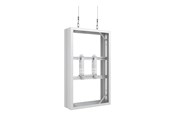 Wandhalterungen, AV-Halterungen & AV-Möbel - Multibrackets M Pro Series enclosure - medium - for 2 LCD displays - wire b2b - white - Max 50 kg - recommended for 43" - 7350022738867