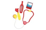 Rollenspiele - Toi-Toys - Doctor's set in Roder Doctor's bag 6 pcs. - 18021A
