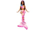 Dolls & Accessories - Barbie Blooming Magic Black Mermaid Doll - JDM73
