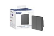 Smart-Home - Aqara Smart Wall Switch H1 Double– Grey (No Neutral) - WS-EUK02-G