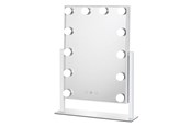 Kosmetik Spiegel - UNIQ New York Mega Makeup Mirror with 12 LED lights - White - 7275