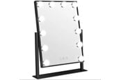 Kosmetik Spiegel - UNIQ New York Mega Makeup Mirror with 12 LED lights - Black - 7275-1