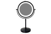 Kosmetik Spiegel - UNIQ Tabletop Mirror with LED og 10X - Matte Black - 7082