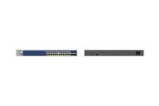 Switches - Netgear Smart GS728TXUP - v3 - switch - 24 ports - smart - rack-mountable - GS728TXUP-300EUS