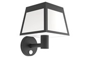 Lampen - EGLO Altilia Solar Wall with Sensor Black/White - 901073