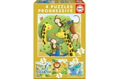 Puzzle - Educa 12-16-20-25 Wild Animals - 80-17147