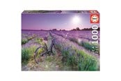 Puzzle - Educa 1000 Bike In A Lavender Field - 80-19255