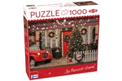 Puzzle - Tactic Christmas porch 1000 pcs puzzle - 59606