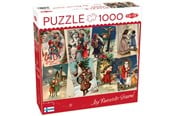 Puzzle - Tactic Vintage Christmas Cards 1000 pcs puzzle - 59223