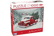 Puzzle - Tactic Christmas Tree Truck 1000 pcs puzzle - 59220