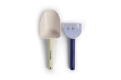 Baby Spielzeug - Filibabba Beach shovel and rake set - Blue Mix - FI-03561