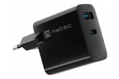 Handys - Adapter und Ladegeräte - Natec Ribera power adapter - GaN - USB 24 pin USB-C - 45 Watt - NUC-2143