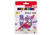 Utensilien zum Schreiben und Zeichnen - Bruynzeel Kids Felt-tip pens 12 pcs. - 60121112