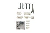Babypflege - BabyDan Fittings for MultiDan / Liva Safety Gate metal White - 300339