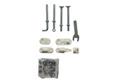 Babypflege - BabyDan Fittings for MultiDan / Lena Safety Gate Wood White - 300353
