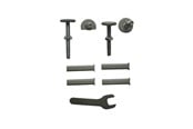 Babypflege - BabyDan Fittings for Avantgarde/ Asta/ Premier Safety Gates White - 300538
