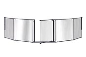 Babypflege - BabyDan CombiFit XXL Safety Gate 90-350 cm black - 501441