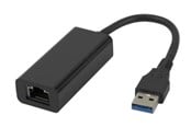 Netzwerkadapter (Netzkarte, Druckserver, u.s.w.) - Deltaco USB-A Gigabit Network Adaptor - USB3-GIGA-MAPT