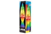 Kinder Lampen - Lava Lamp 37cm White/Tri-colour Rainbow Base - 605907