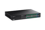 Switches - TRENDnet TPE-TG182ES - Version v1.0R - switch - EdgeSmart - 18 ports - smart - rack-mountable - TAA Compliant - TPE-TG182ES