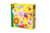 Kreativ-Spiele - SES Creative Fluffy Loops - Soft Yarn Animals - 14010