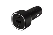 Handys - Adapter und Ladegeräte - Vivanco Super fast 60W Car charger 2xUSB-C 30W/USB-A 18W - 64341