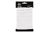 Kunst & Handwerk Ausstattung - Creativ Company - Lace Ribbon White 10m - 41092
